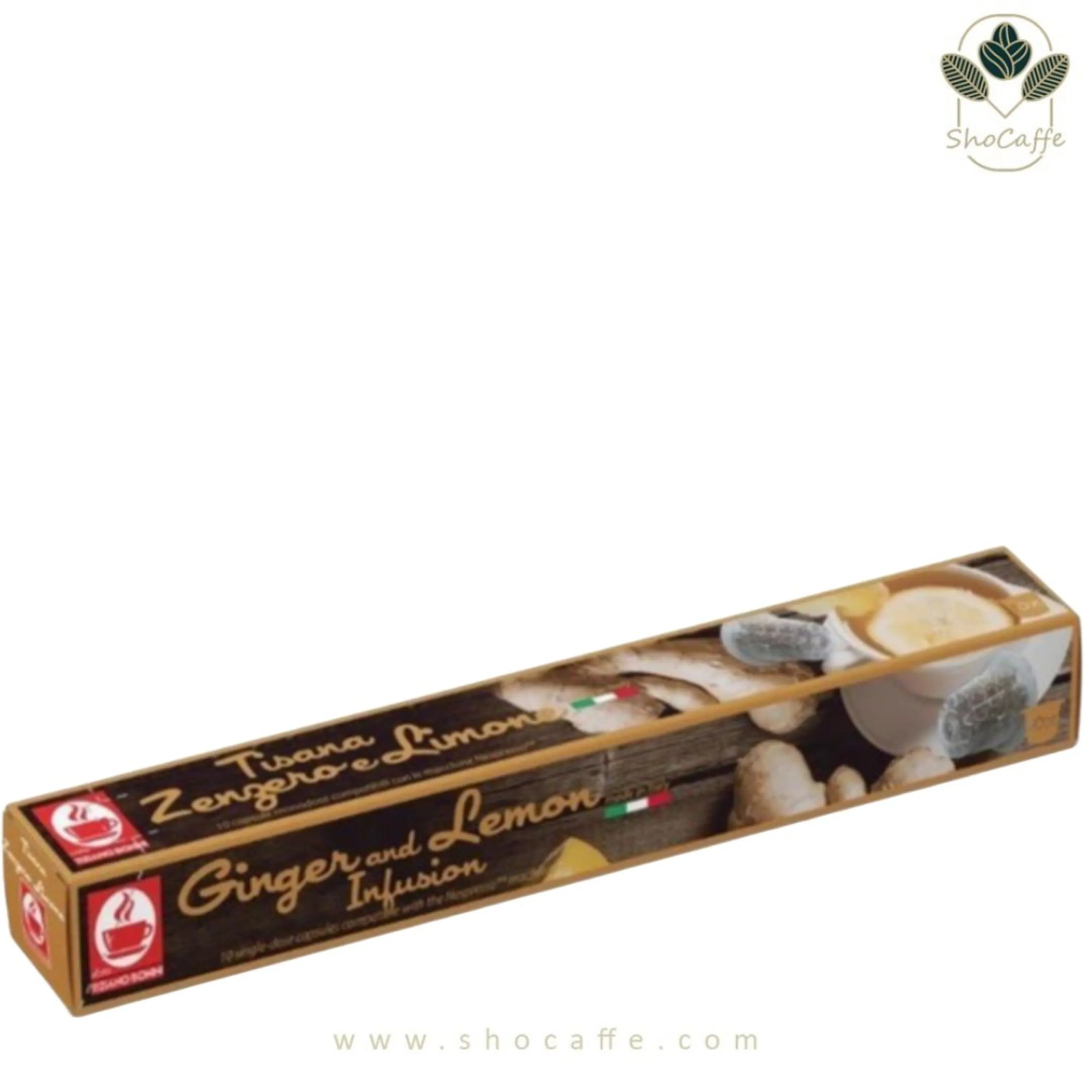 دمنوش کپسولی نسپرسو بونینی لیمو زنجبیل Lemon Ginger